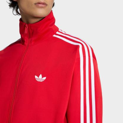 Men's adidas Originals adicolor Sport Firebird Full-Zip Track Jacket - Better Scarlet