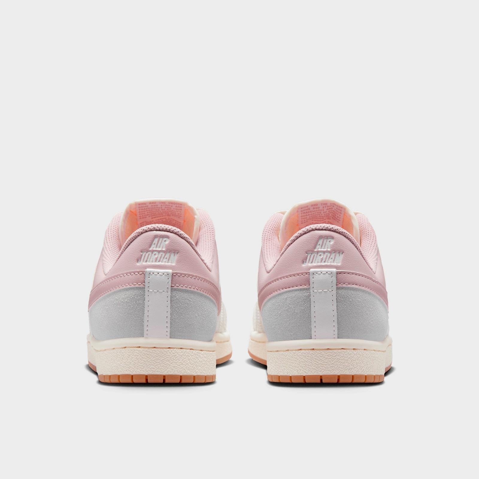 Women's Air Jordan Skyline Low Casual Shoes - Desert Berry/Black/Gum Medium Brown/Sail - view 4