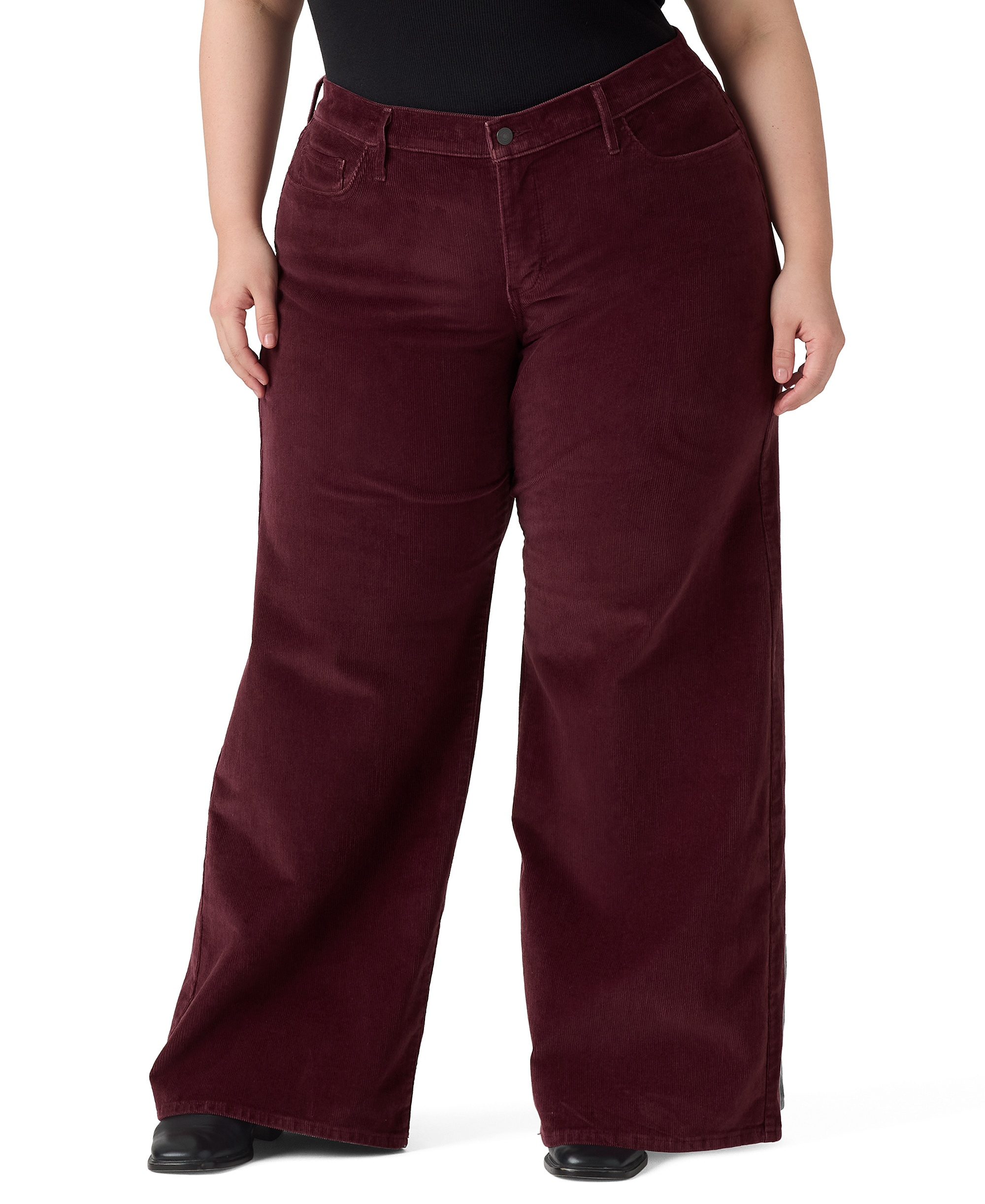 Levi's Women's 318 Shaping Stellar-Stretch Wide-Leg Jeans - Sassafras