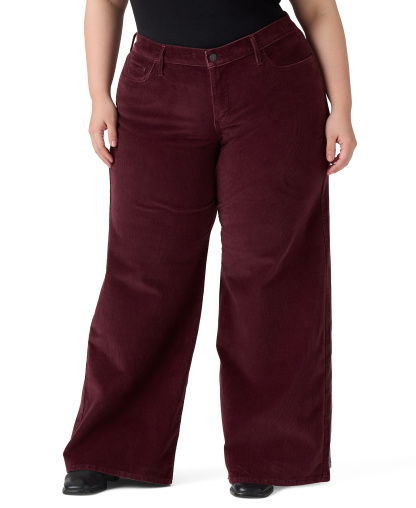 Levi's Women's 318 Shaping Stellar-Stretch Wide-Leg Jeans - Sassafras