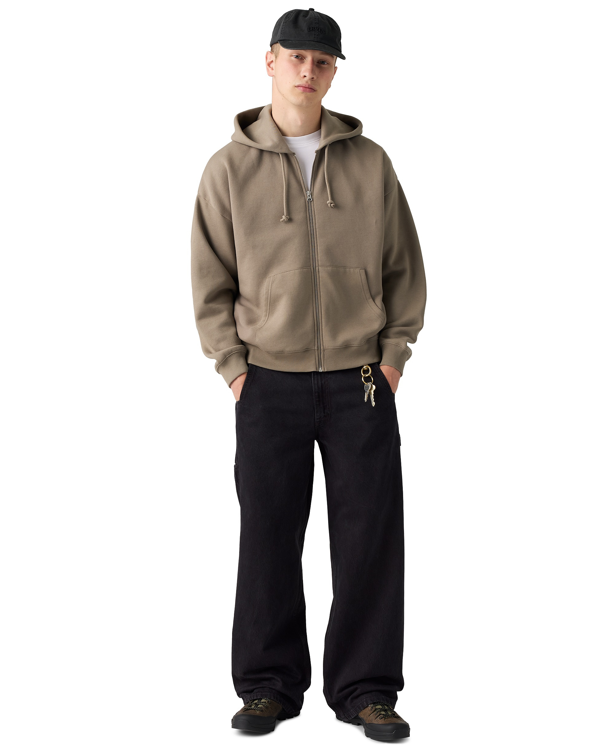Levi's Men's Extra Baggy Utility Jeans - Meteorite