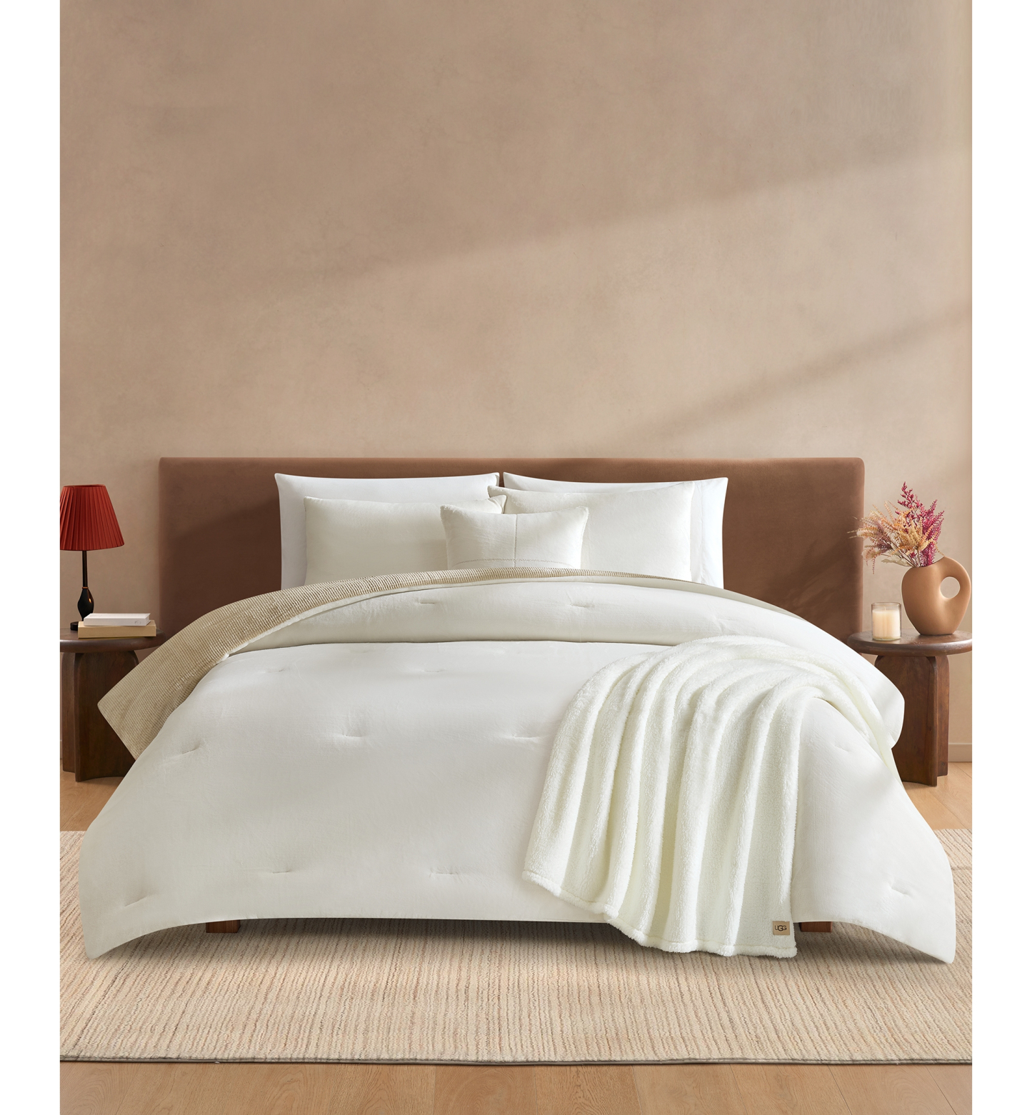 UGG® Brody Reversible Comforter Sets - Birch