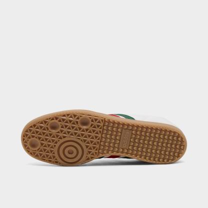 Men's adidas Originals Samba OG FIFA World Cup 2026 Mexico Casual Shoes - White/Better Scarlet/Team Dark Green - view 6