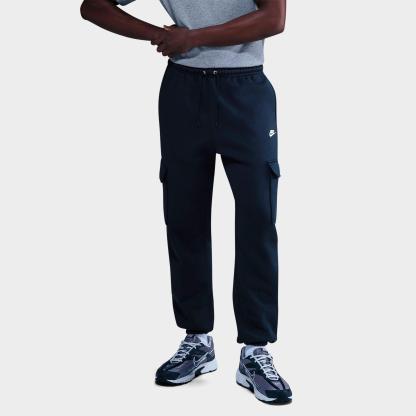 Men's Nithtke Club Fleece Cargo Jogger Pants - Obsidian/Obsidian/White