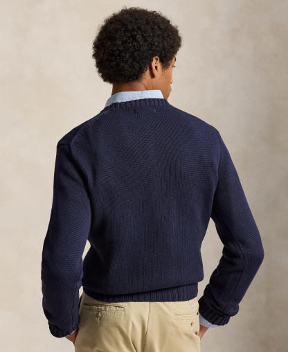 Polo Ralph Lauren Unisex The Iconic Flag Sweater - Blue