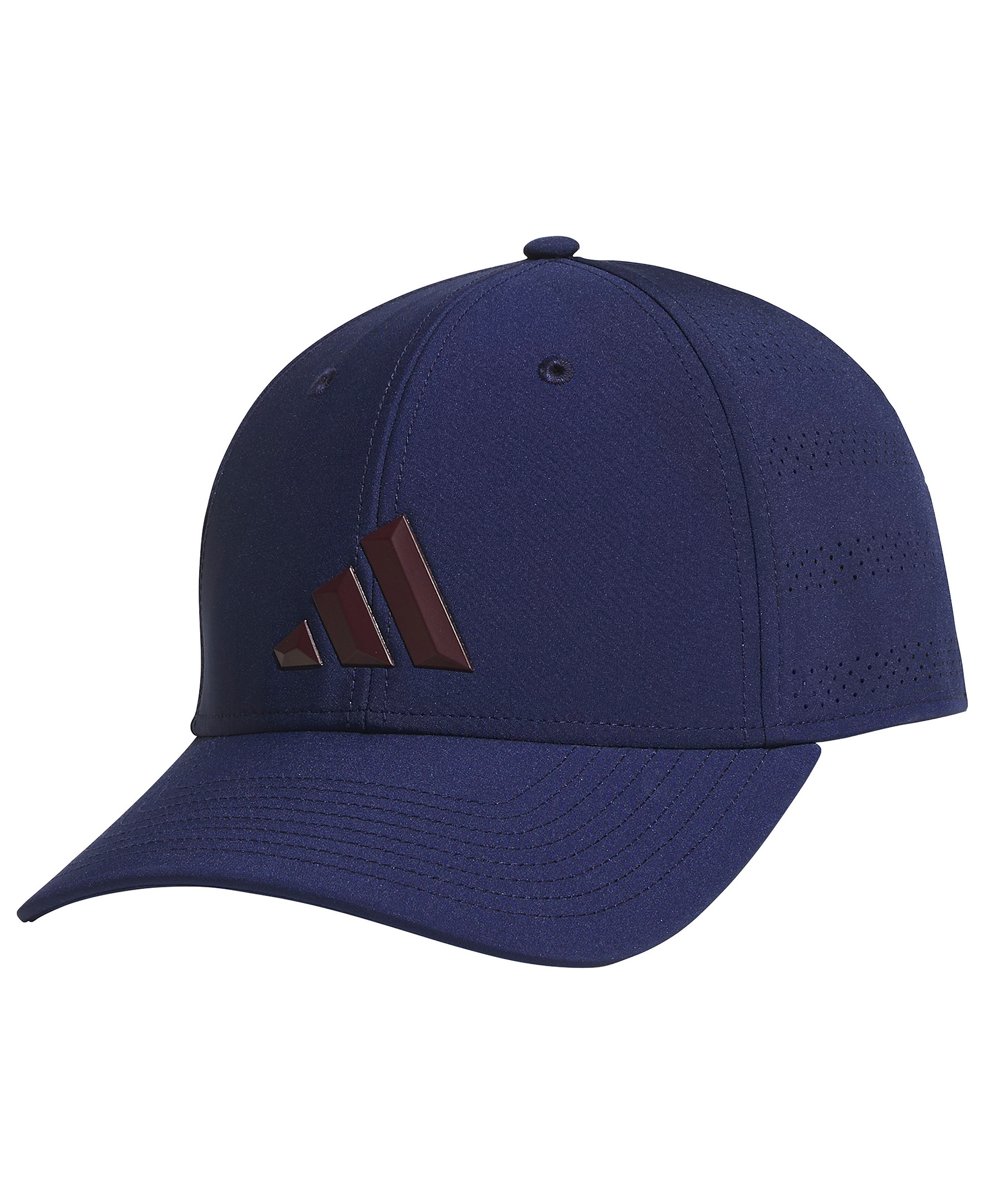 adidas Men's Game Day Stretch-Fit Hat - Dark Blue