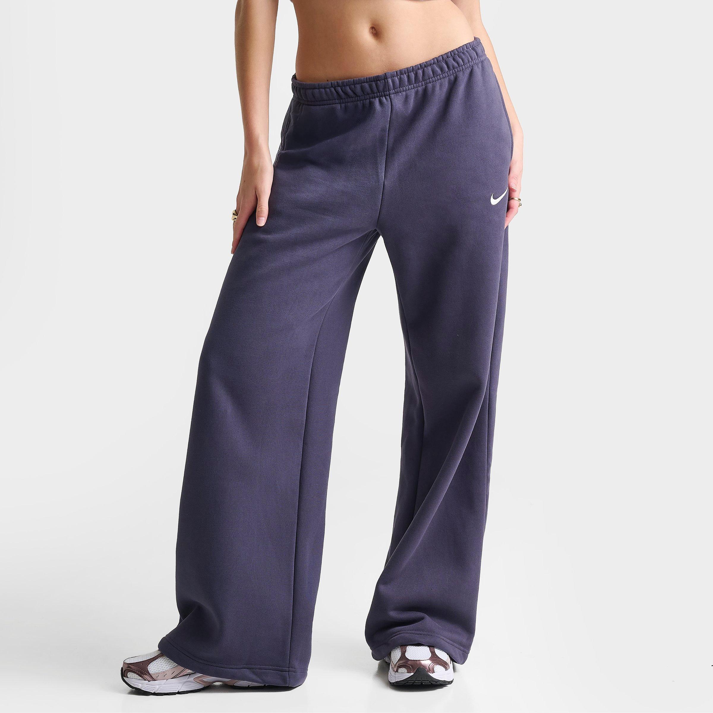 Women's Nithtke Studio Fleece Medium-Weight Wide-Leg Pants - Gridiron/Sail