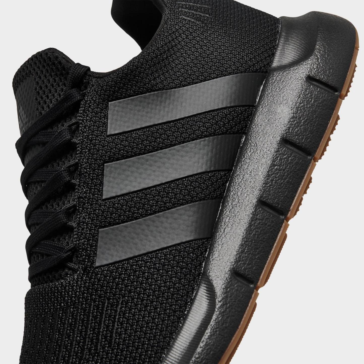 Men's adidas Originals Swift Run 1.0 Casual Shoes - Core Black/Core Black/Gum - view 3