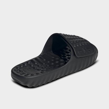 Men's adidas adissage 360Rec Slide Sandals - Black/Black/Black - view 4