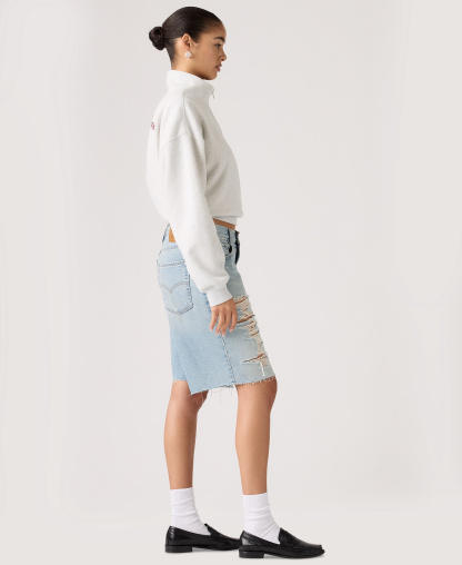 Levi's Premium Women's Baggy Dad Mid-Rise Jorts - Been There