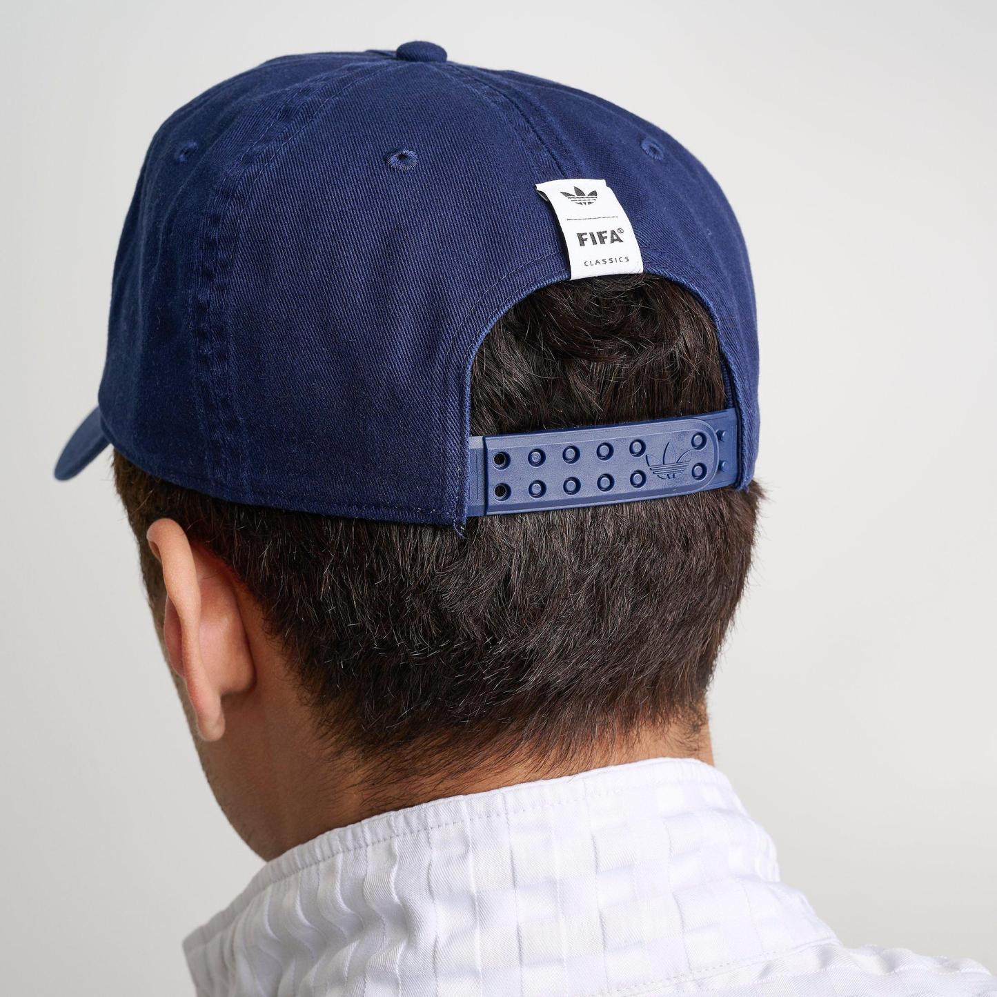 adidas Originals '94 World Cup Graphic Snapback Hat - Indigo Denim