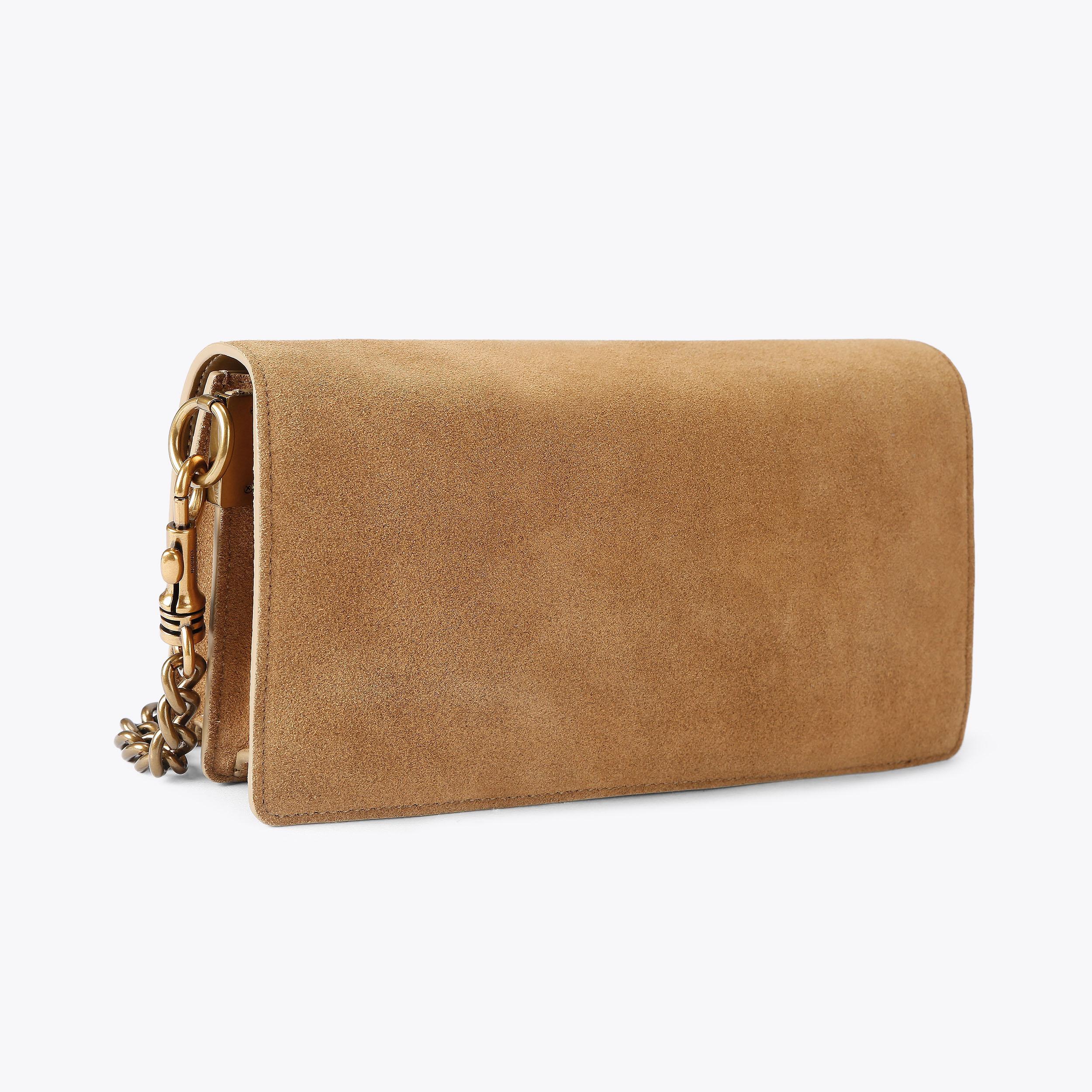 Kurt Geiger London Sloane Soft Shoulder Bag - Tan - view 4