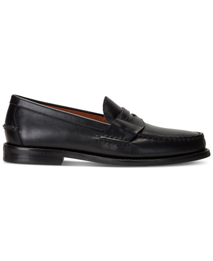 Polo Ralph Lauren Men's Alston Leather Penny Loafers - Black