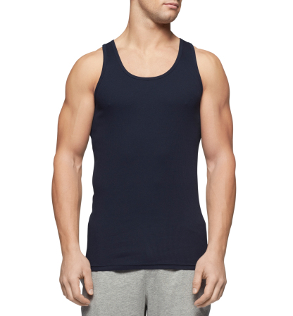 Tommy Hilfiger Men's 3-Pack Cotton Classics Tank Tops - Black