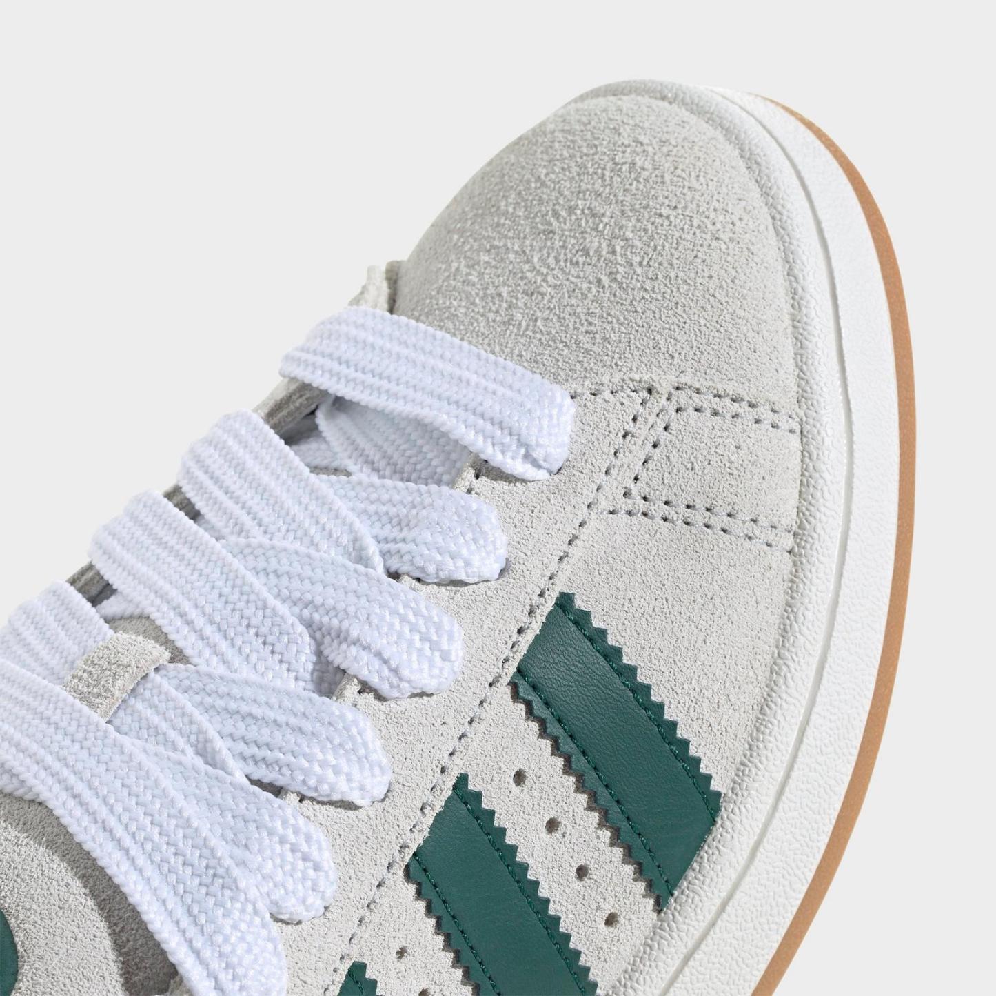 Women's adidas Originals Campus 00s Casual Shoes - Crystal White/White/Collegiate Green - view 3