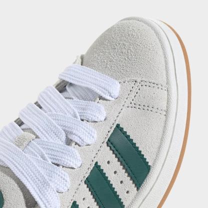 Women's adidas Originals Campus 00s Casual Shoes - Crystal White/White/Collegiate Green - view 3