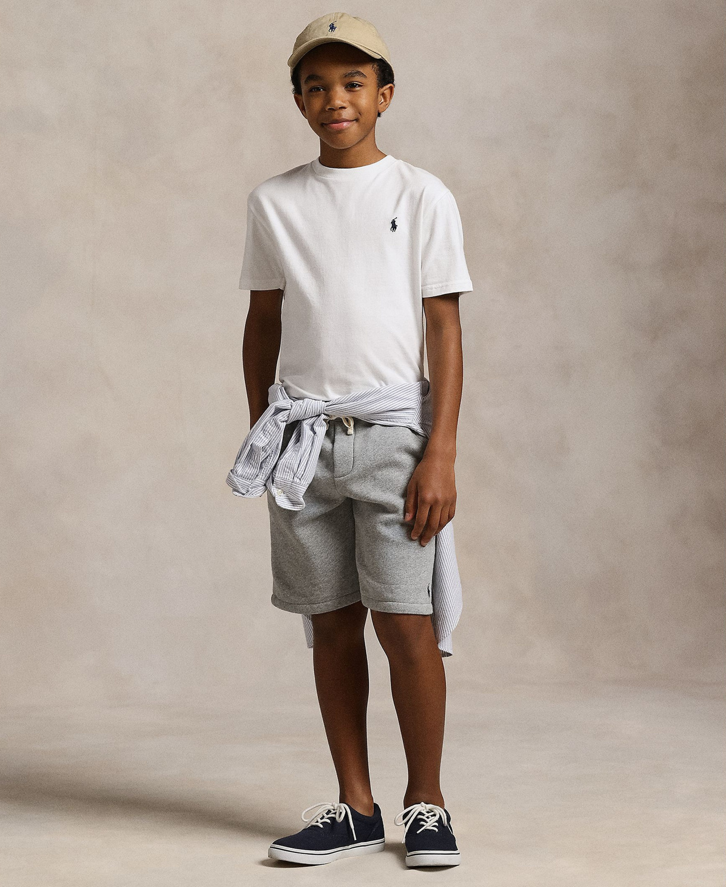 Polo Ralph Lauren Boys' 8-20 Cotton Jersey Crewneck T-Shirt - White
