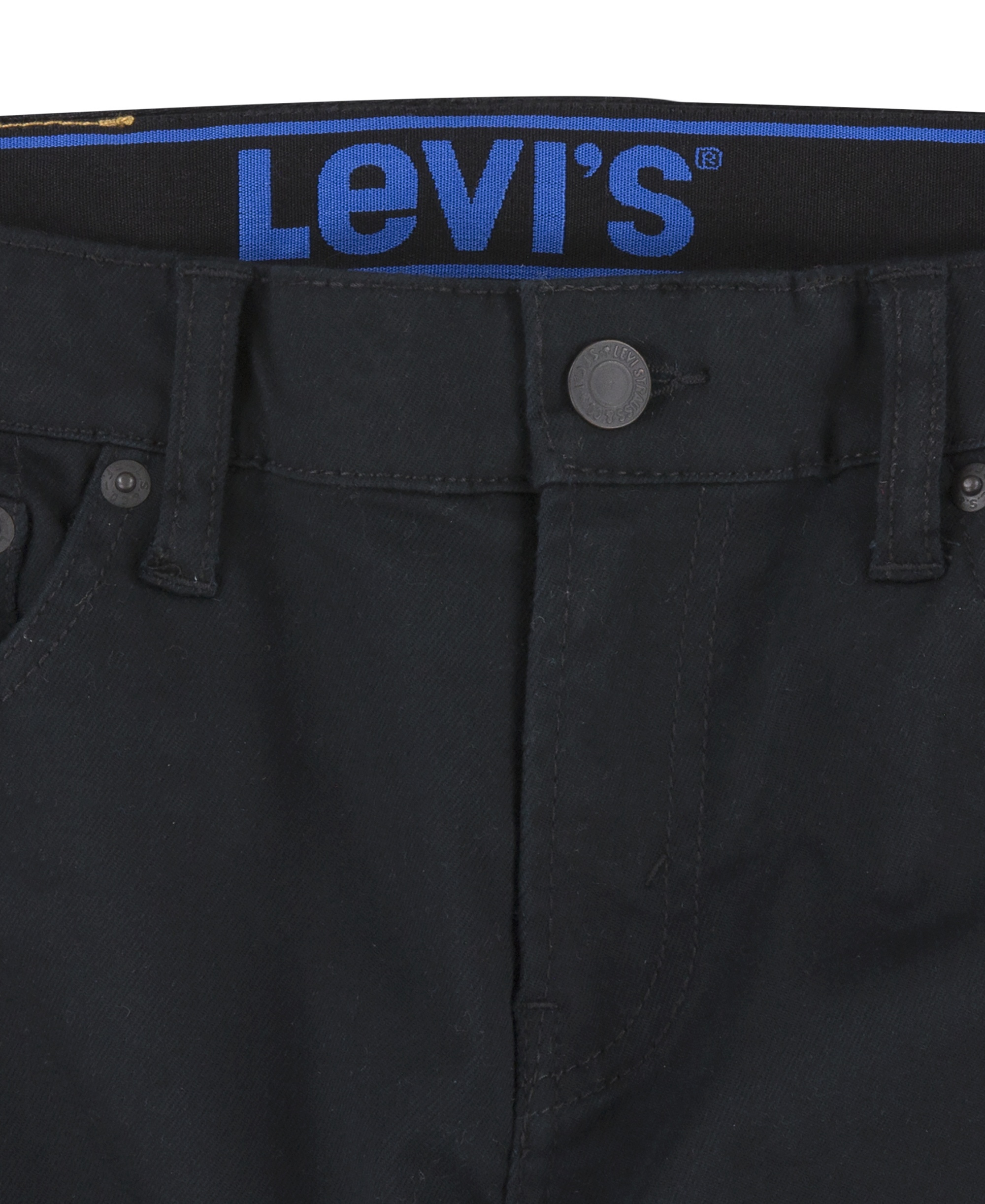Levi's Boys' 8-20 502™ Taper-Fit Stretch Performance Jeans - Black