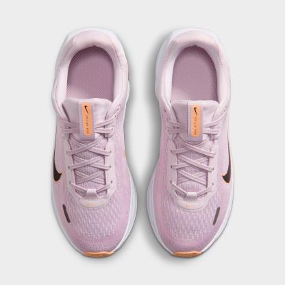 Big Kids' Nithtke Stellar Ride Running Shoes - Bleached Lilac/Pink Foam/Sunset Haze/Black - Top view