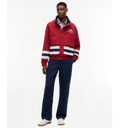 Tommy Hilfiger Men's RWB Reversible Regatta Jacket - Regatta Red