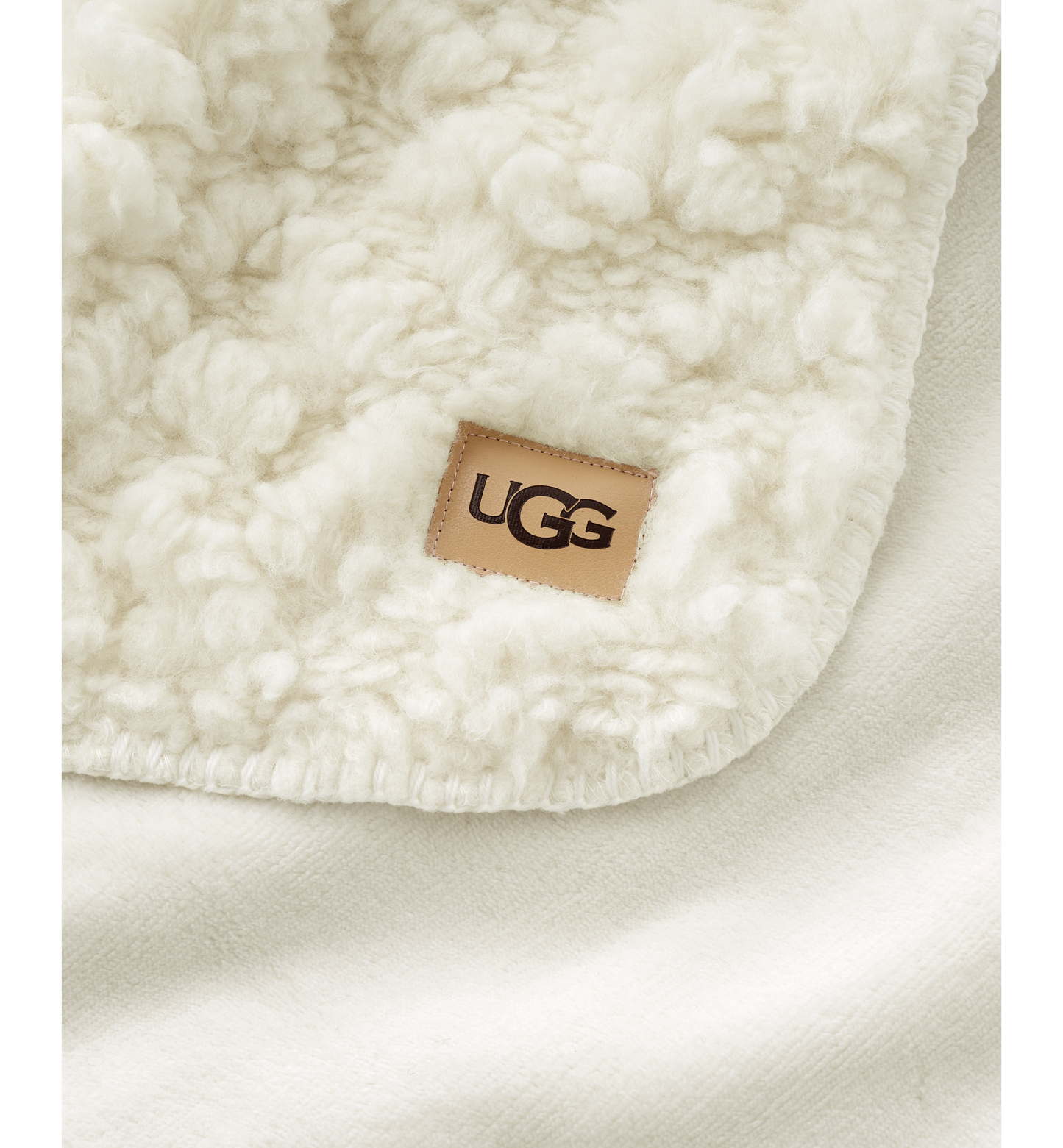 UGG® Shira Pet Throw, 50" x 40" - Snow