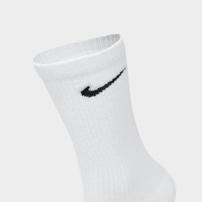 Nike Everyday Plus Cushioned Crew Training Socks (6-Pack) - White/Black