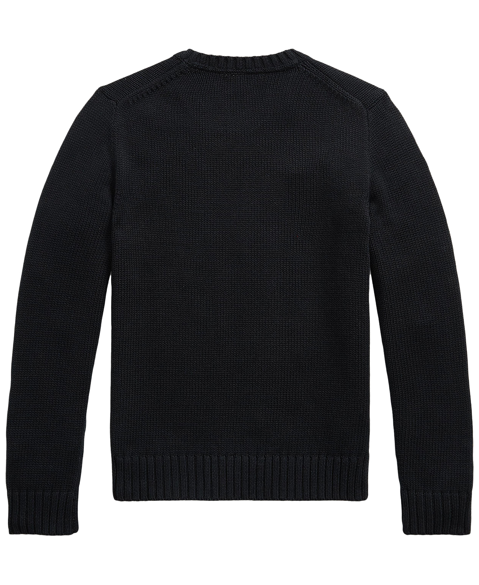 Polo Ralph Lauren Boys' 8-20 Cotton Crewneck Sweater - Polo Black
