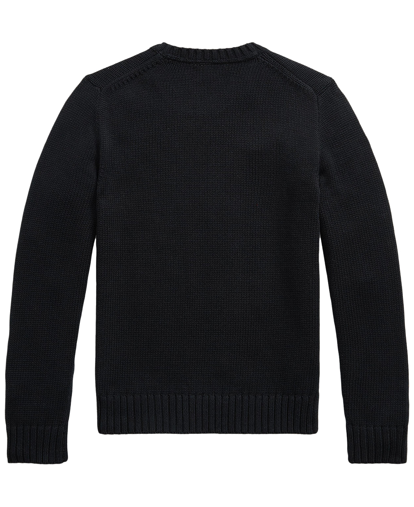 Polo Ralph Lauren Boys' 8-20 Cotton Crewneck Sweater - Polo Black