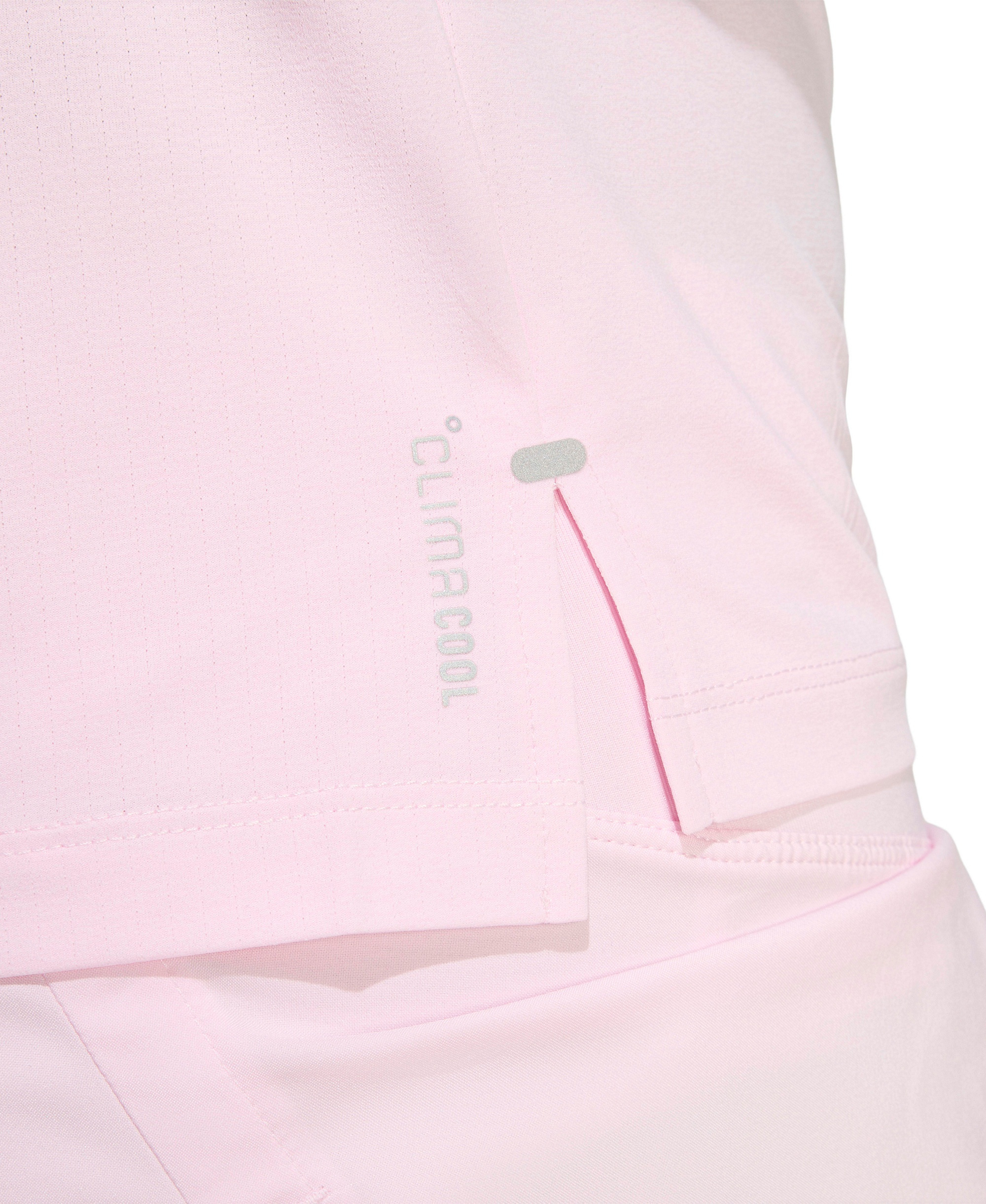 adidas Women's Crewneck Running T-Shirt - Clear Pink