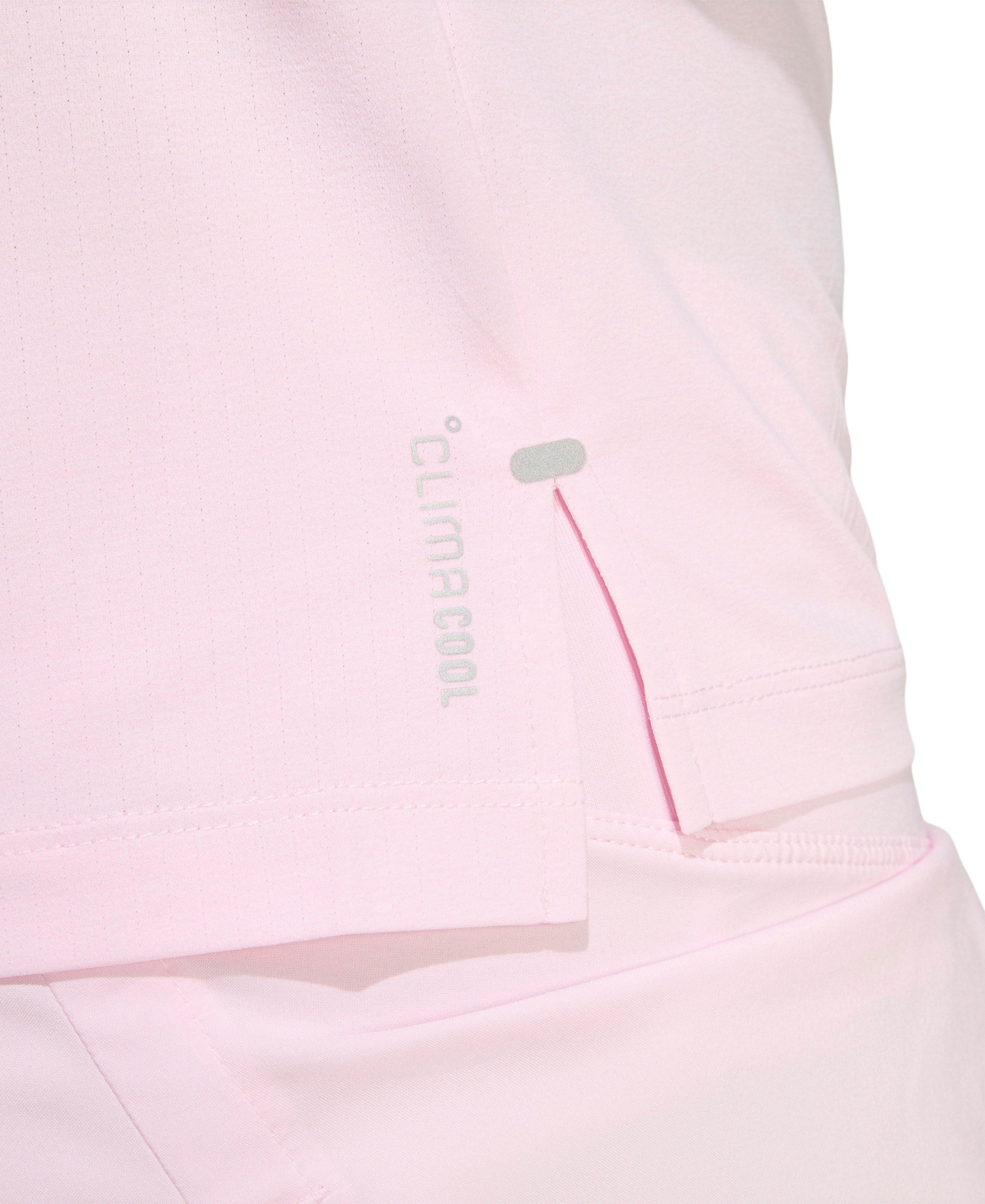 adidas Women's Crewneck Running T-Shirt - Clear Pink