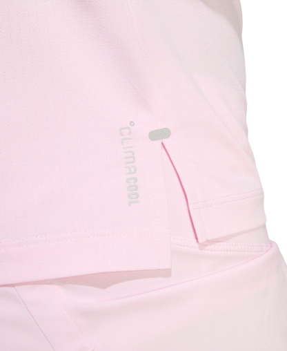adidas Women's Crewneck Running T-Shirt - Clear Pink