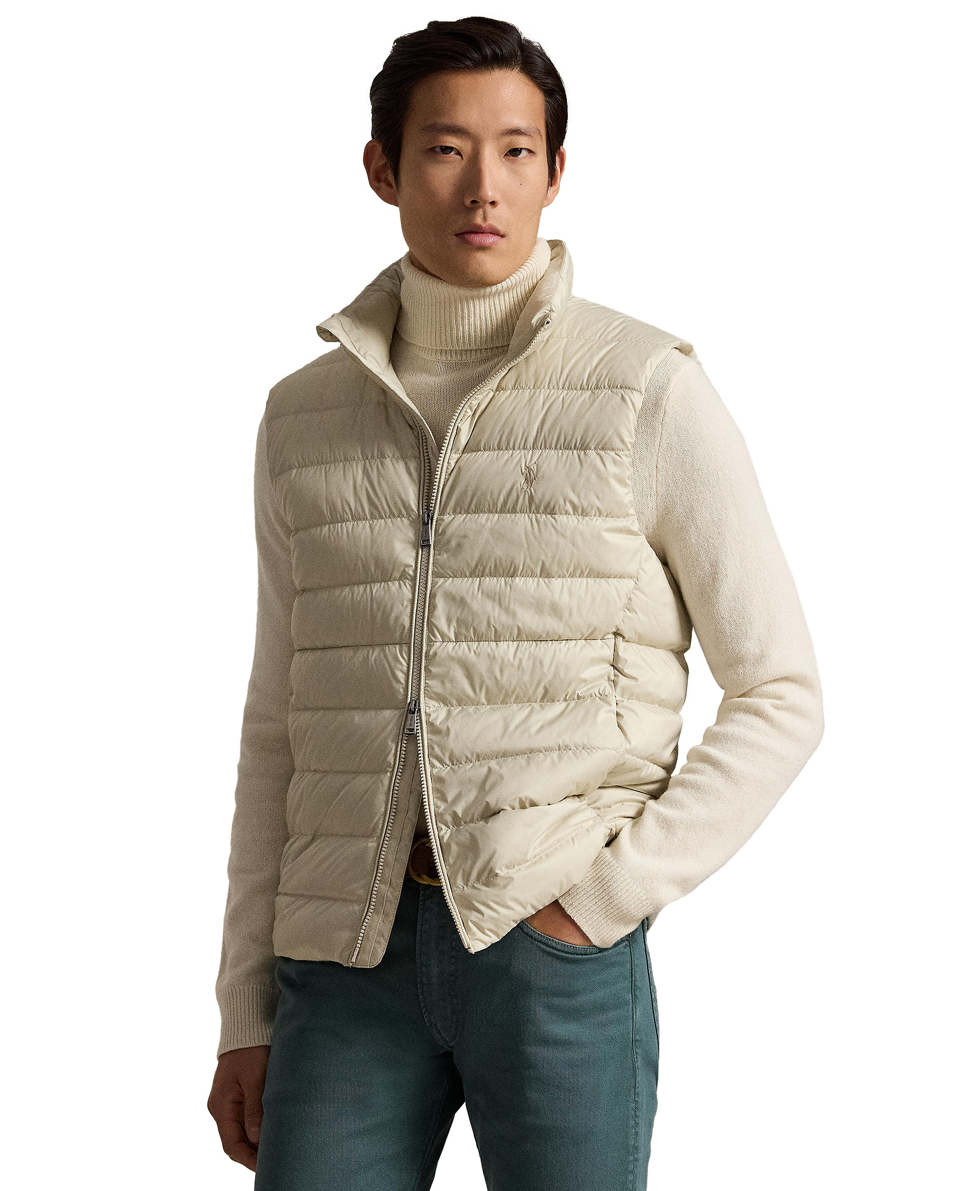 Polo Ralph Lauren Men's The Colden Packable Down Vest - Basic Sand