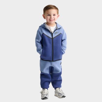 Kids' Toddler Nike Tech Fleece Full-Zip Set - Work Blue