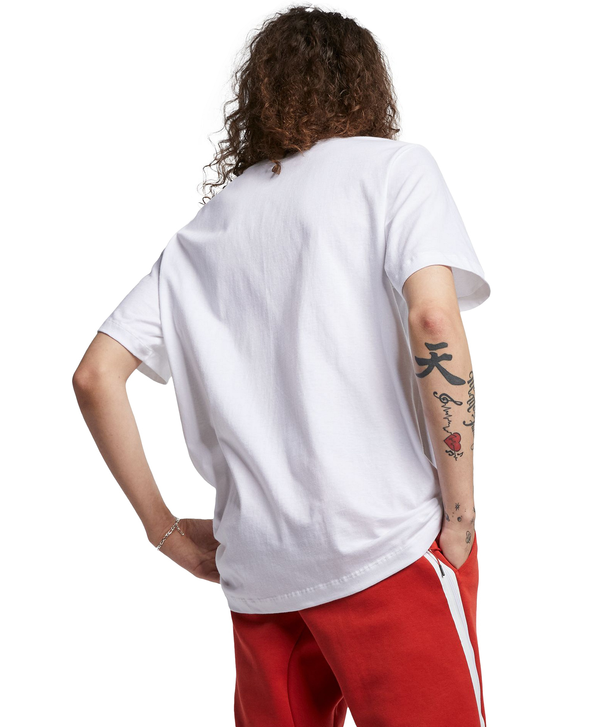 Nike Men's Sportswear Club Crewneck T-Shirt - White/Black