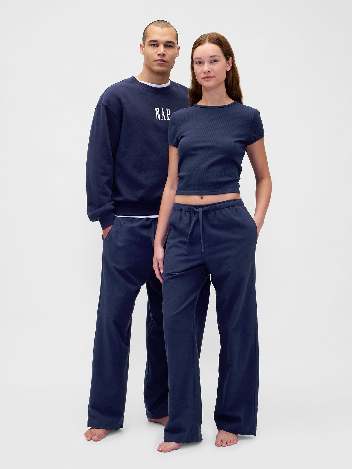Adult Softest Flannel PJ Pants - Military blue