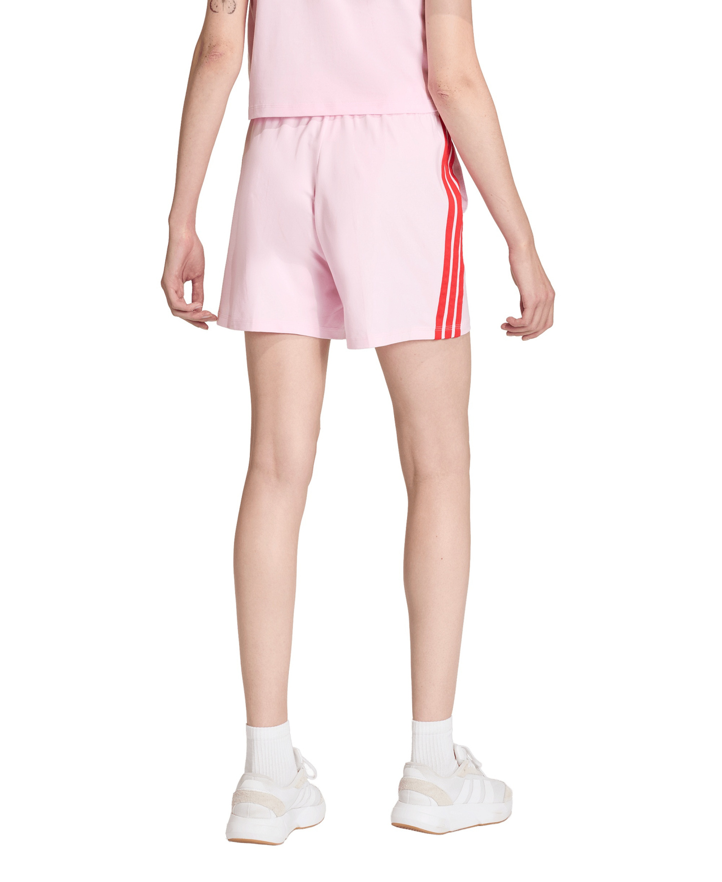 adidas Women's Essential Drawstring Pull-On Shorts - Brght Pink