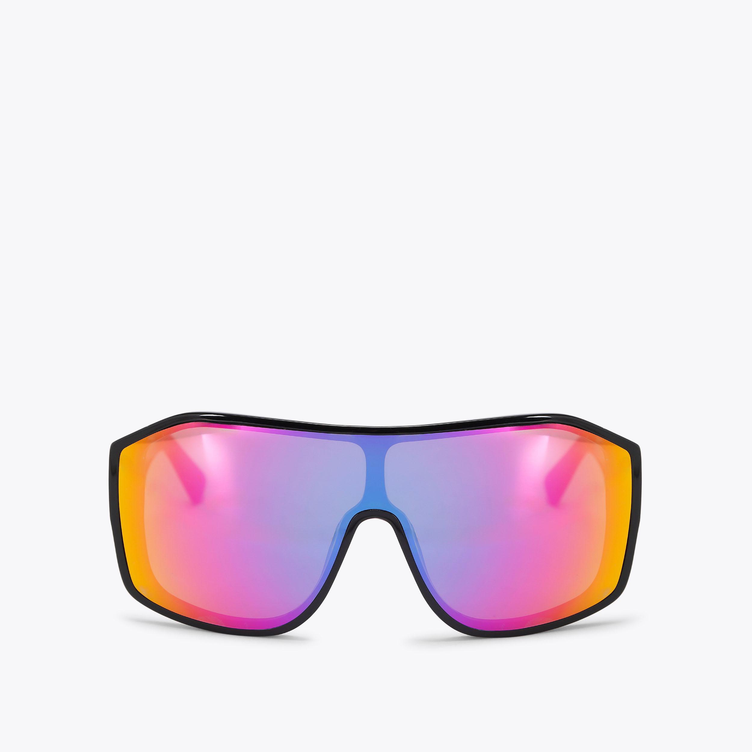 Kurt Geiger London Kurt Oversized Visor Sunglasses - Multi Colored