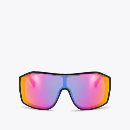 Kurt Geiger London Kurt Oversized Visor Sunglasses - Multi Colored