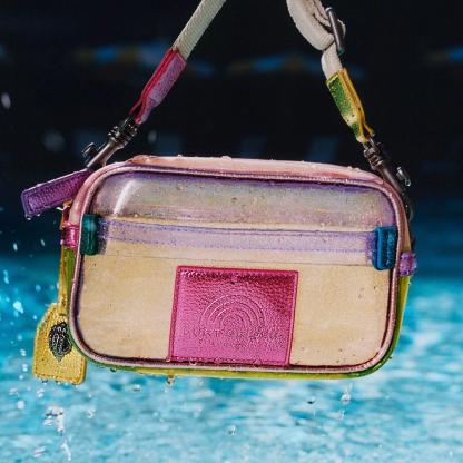 Kurt Geiger London Small Vinyl Southbank Camera Bag - Multi Colored - view 7