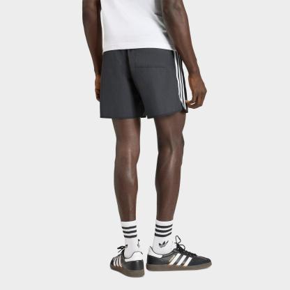 Men's adidas Originals adicolor Sprinter Shorts - Black - view 3