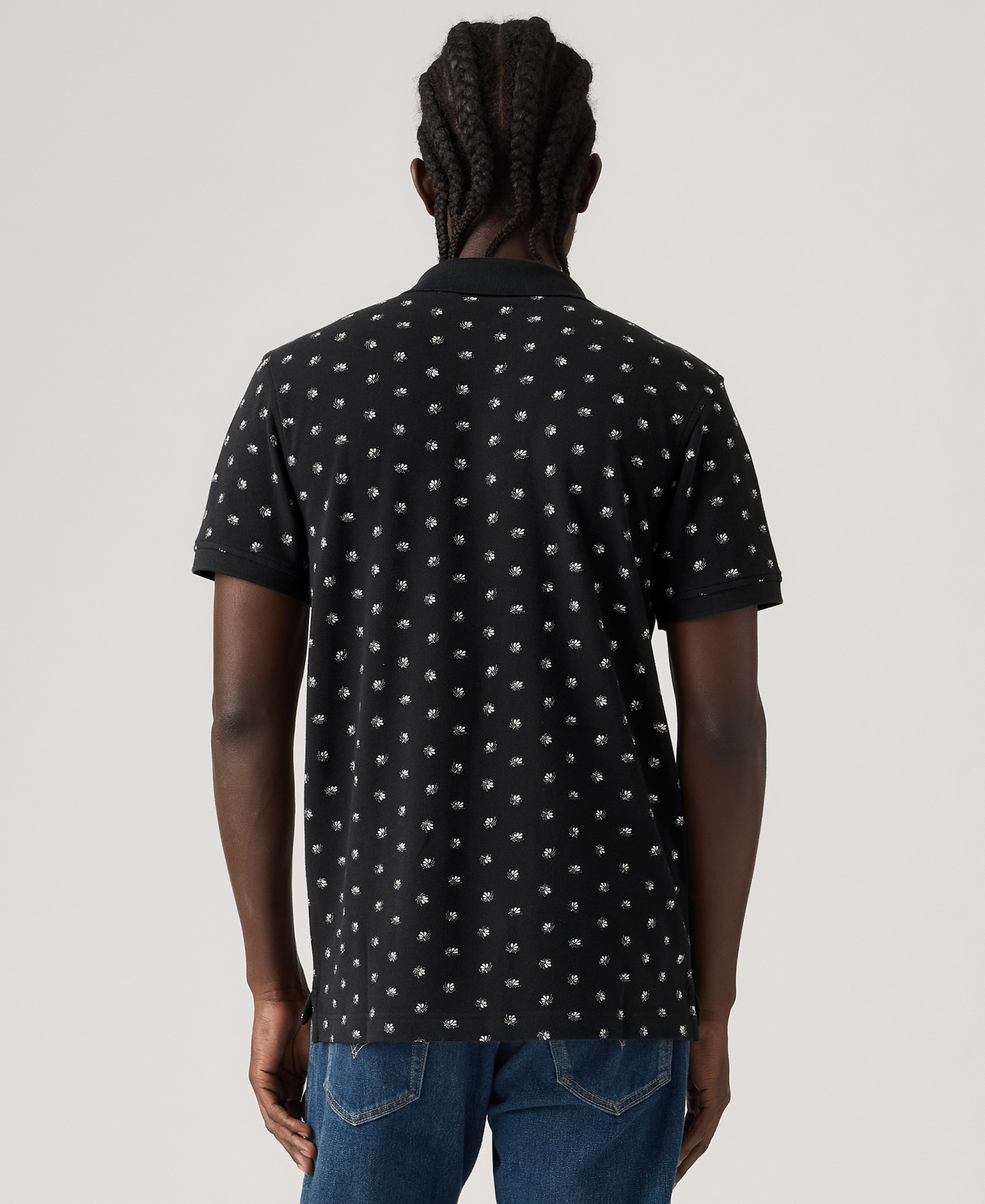 Levi's Men's Housemark Regular-Fit Polo Shirt - Black