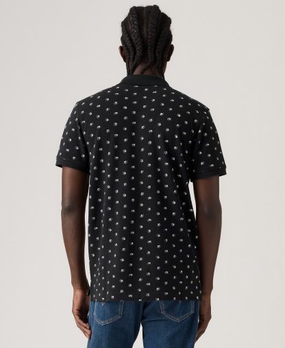 Levi's Men's Housemark Regular-Fit Polo Shirt - Black