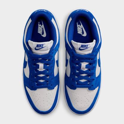 Women's Nithtke Dunk Low Mini Swoosh Casual Shoes - Old Royal/Photon Dust/White/Old Royal - Top view