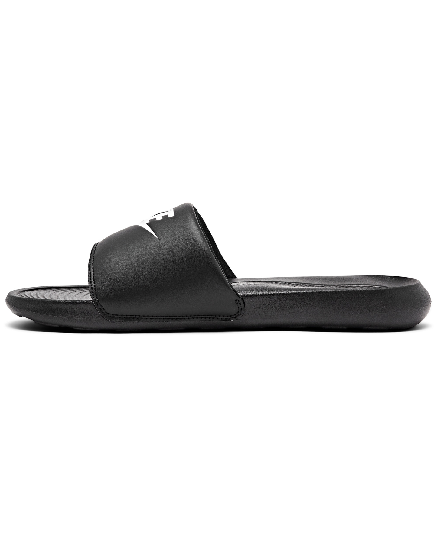 Nike Men’s Victori One Slide Sandals from Finish Line - Black, White