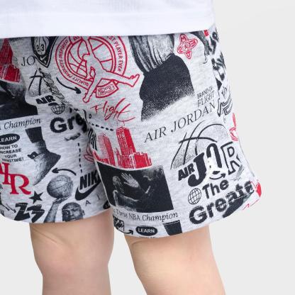 Kids' Toddler Jordan Sports Club T-Shirt and Shorts Set - White/Multi - view 6