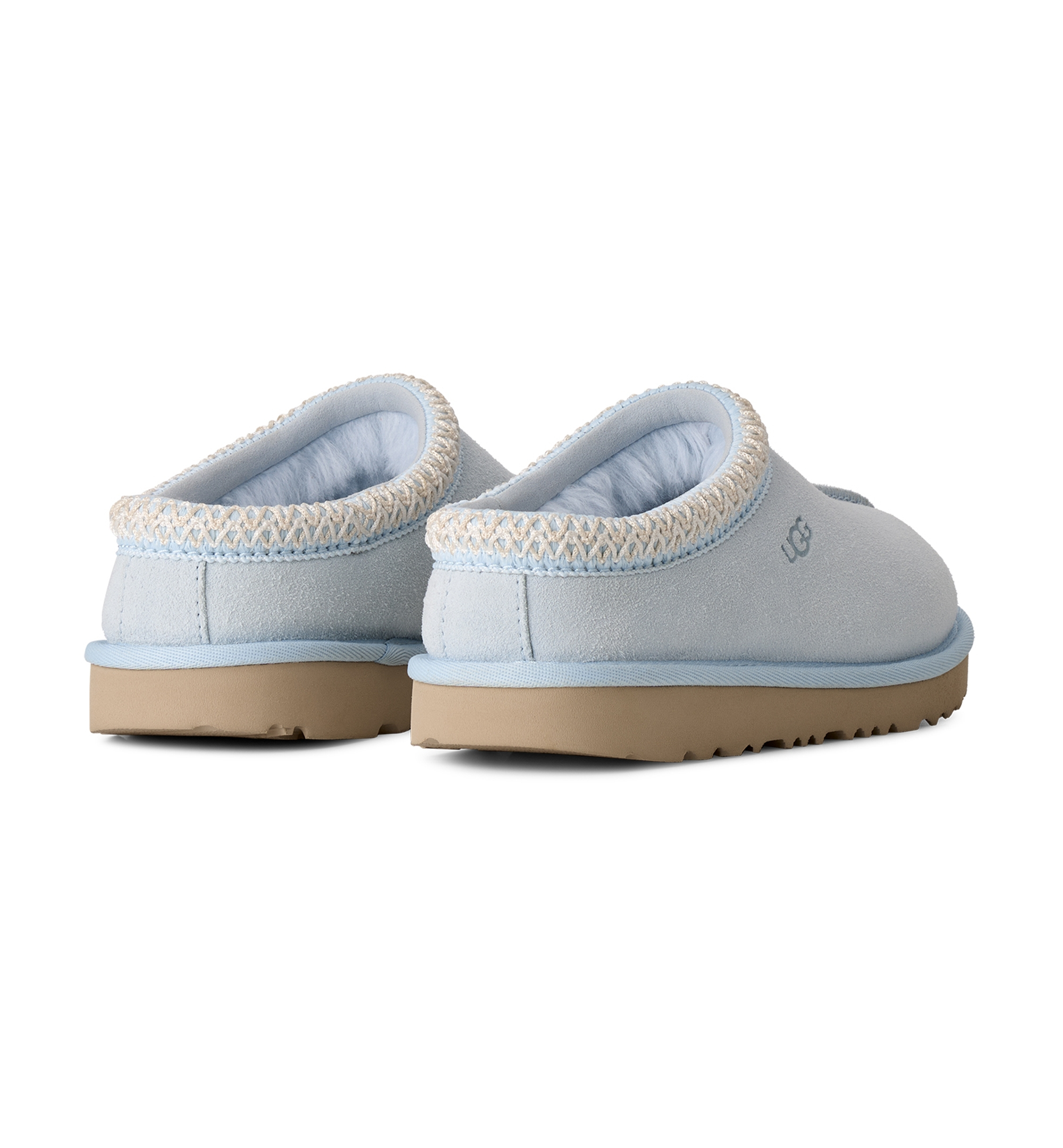 UGG® Kids Tasman II Clog Round Toe Slippers - Sky Blue