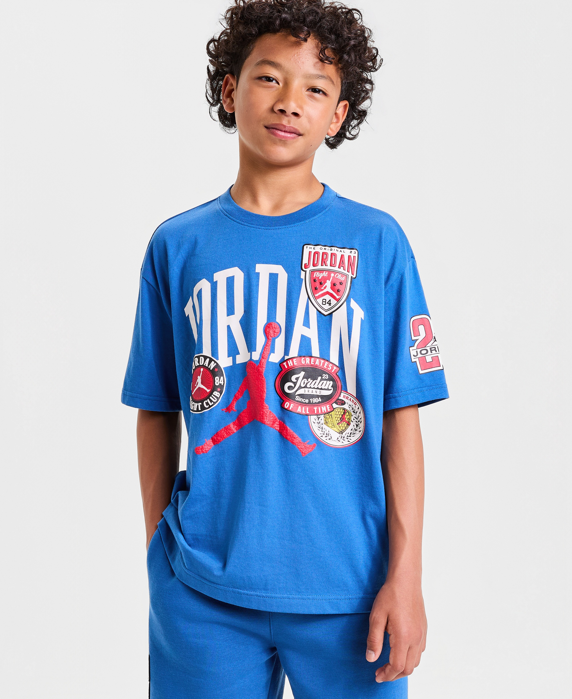 Jordan Boys' 8-20 Short-Sleeve T-Shirt - Blue