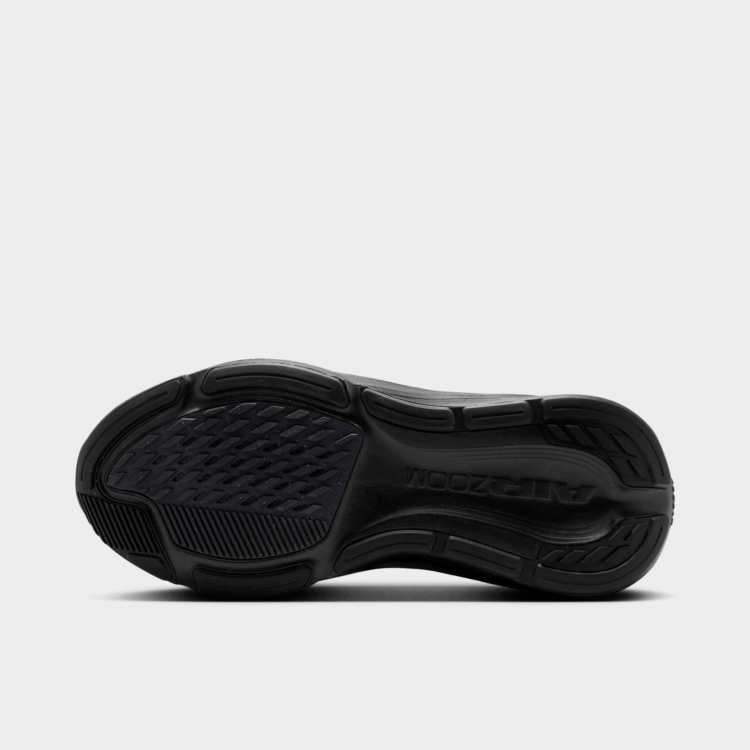 Big Kids' Nithtke Pegasus 42 Running Shoes - Black/Anthracite/Black - Bottom view