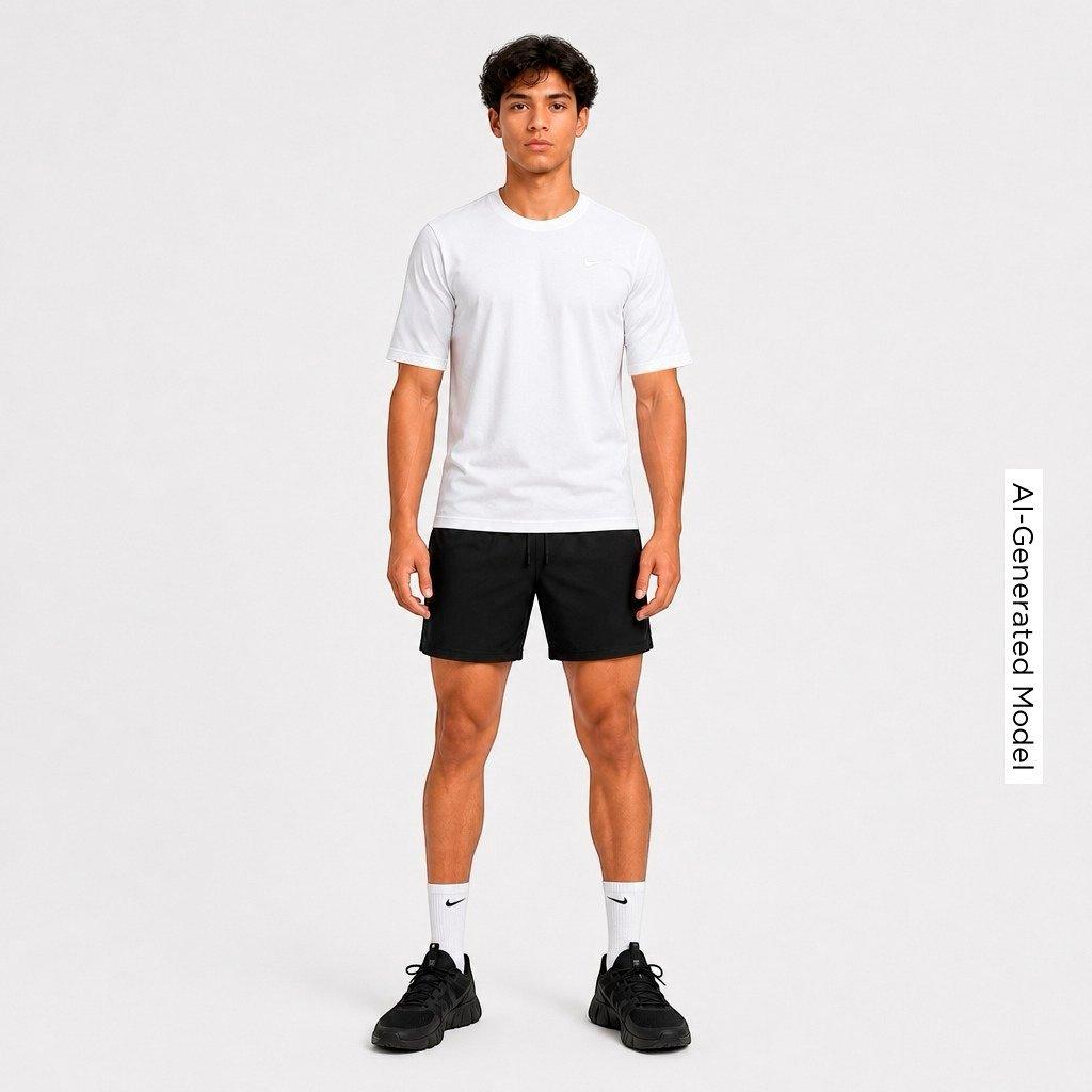 Men's Nithtke Dri-FIT Primary Versatile Top - Part 1 - White/White