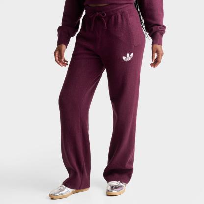 Women's adidas Originals Essentials Knitted Pants - Maroon